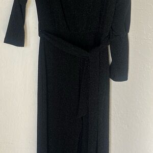 Chic Black Long Sleeve Jumpsuit